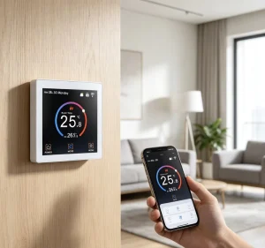 Smart Voice Control Thermostat WiFi TFT Display Temperature Controller For Electric Floor Heating Water Boiler Tuya Zigbee
