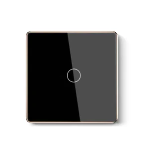 Smart Voice Control Touch Screen Wall Light Switch Compatible with Home Automation System