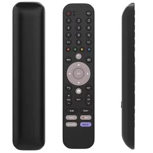 Smart Voice Remote Controller With Shortcut Keys for Chromecast Android TV Box Netflix YouTube Prime Video