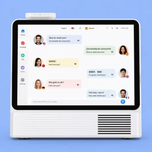 Smart Voice Translator Device with IPS Display