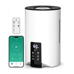 Smart WIFI Control Humidifier Electric Pure Essential Oil Diffuser Ultrasonic Hot Cold Mist Air Humidifier for Big Room