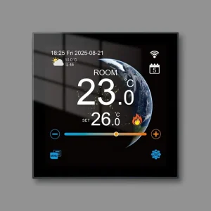 Smart WIFI Floor Heating Thermostat with Alexa Voice Control Thermostat of Weekly Programmable Thermostat