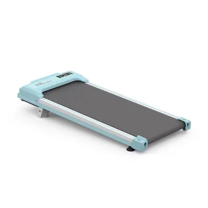 Smart Walking Pad Wireless Remote Control 2.5HP Quiet Motor Under Desk Treadmill Slim Design Home Fitness Blue Exercise