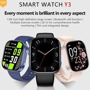 Smart Watch 1.88inch Screen Cross Border Explosion Models Sports Smart Watch for Bluetooth Call Step Monitoring