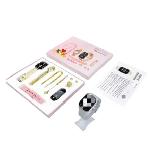 Smart Watch 7 in 1 A59 Plus Health Dual Watch Health Monitor Accessories Women Smart Watch Set