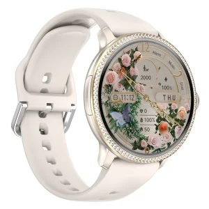 Smart Watch AMOLED 4G LTE SIM Card Android OS NFC Super-Charging H80 GPS Positioning Camera Video Call Silica Gel Band