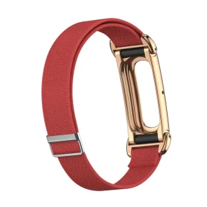 Smart Watch Band Nylon Strap for Fitbit Air Replacement Nylon Bracelet Band With Metal Frame