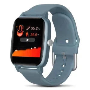 Smart Watch Body Temperature Detection Full Touch Screen Sports Chronograph Watch