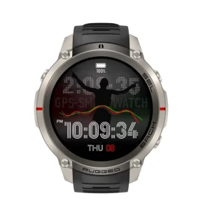 Smart Watch Built in GPS with Offline Map Men’s Smartwatch Fitness tracker Workout Route Return 5ATM Waterproof
