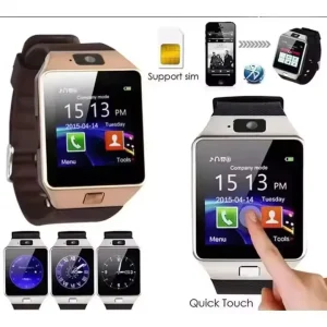 Smart Watch Dz09 Smartwatch With Camera Bt Support Android Ios With Sim Card Android Smart Watch