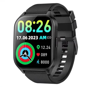 Smart Watch P109 Curved Screen Real-time Heart Rate Blood Oxygen Health Monitoring Sports Call Waterproof for Silicone