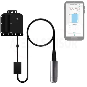 Smart Water Depth Sensor, Liquid Level Sensor, 16ft, Long-Range LoRa, Real-Time Alerts, Automation, Battery up to 10 Years
