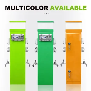 Smart Water&Electric Power Pedestal Large Size Customizable Color for RV Park Campground Marina Yacht Dock&Garden Use