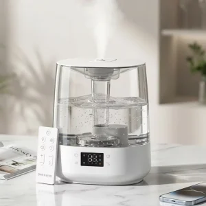 Smart Wi-Fi Air Humidifier for Large Room 6L Cool Mist Ultrasonic Humidifiers Compatible With Tuya for Baby Nursery and Plants