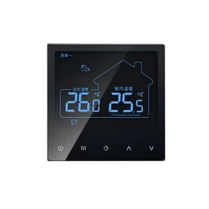 Smart Wi Fi Thermostat for Hotel Use Anti flammable PC Material Works Alexa Google Home HVAC Fan Coil