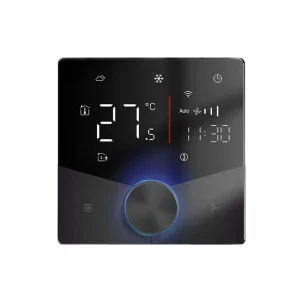 Smart Wi-Fi Thermostat with Modern Design Programmable FCU HVAC System for Home and Hotel Central for Air Conditioning Ventilati