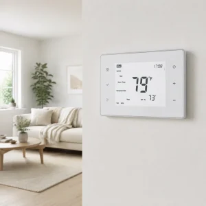 Smart WiFi 24V 3H2C Programmable Thermostat Digital Room Temperature Controller for HVAC Heating Cooling Heat Pump System