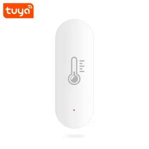 Smart WiFi ABS Temperature Humidity Sensor APP Alert Alexa/Google Voice Control for Indoor Home 2.4GHz CE RoHS PST-WSD400D