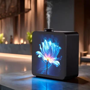 Smart WiFi Aroma Diffuser with Screen App-Controlled Essential Oil Humidifier for Smart Home Custom Logo OEM Bulk Orders