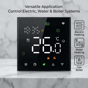 Smart WiFi Floor Heating Thermostat Compatible with TUYA CE Certified