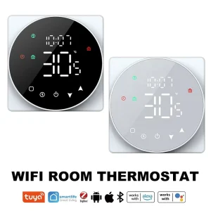 Smart WiFi Heating Thermostat for Electric Underfloor Heating with Touch Screen and Weekly Programming