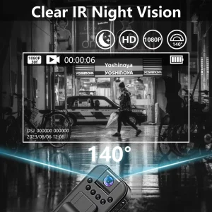 Smart WiFi IP Camera 1080P HD Wireless Security Camera for Home Security with Night Vision and Motion Detection