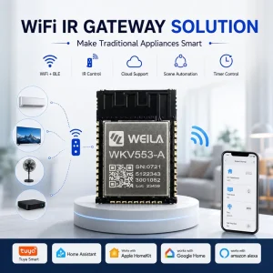 Smart WiFi IR Gateway PCBA Compatible with Home Assistant and MQTT for Industrial Iot Gateway & Solution