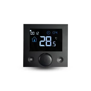 Smart WiFi Modern 220V Programmable Thermostat for Boiler with Touch Display Intelligent Indoor Boiler Thermostat