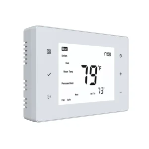 Smart WiFi Modern Heat Pump Thermostat with Thermostatic Mixing Valve Large LCD Touch Screen and Weekly Programmable Schedule