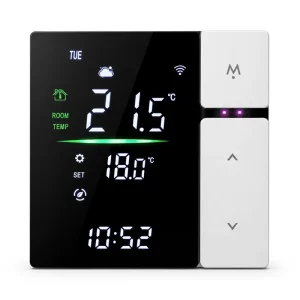Smart WiFi Programmable Thermostat Electric Floor Heating Water Heating Wall Hung Boiler Supports APP Remote Control Voice