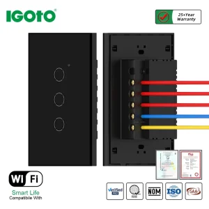 Smart WiFi Switch Australian Standard Light Switch Remote Control Voice Control
