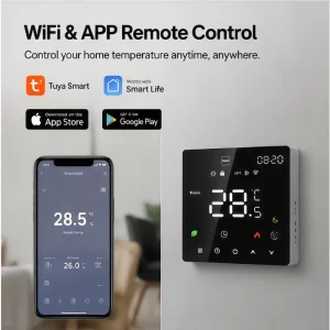Smart WiFi Thermostat 16A/25A High Load Electric Floor Heating Controller Weekly Programmable Smart hotel appliances