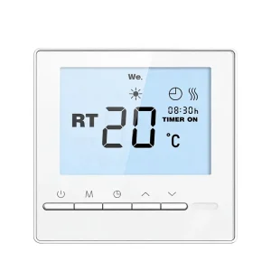 Smart WiFi Thermostat, Acrylic Integrated Mirror Design, Simple Model