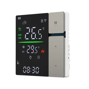 Smart WiFi Thermostatic Mixing Valve Anti-flammable PC Material 3A/16A Relay 95-230V Easy Floor Heating System
