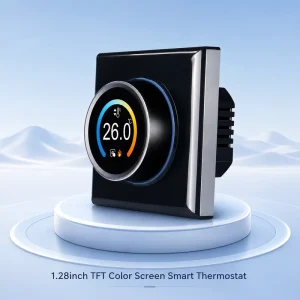 Smart WiFi Touch Screen Thermostat with App for Electric Underfloor Heating Hotel Use Flexible Design
