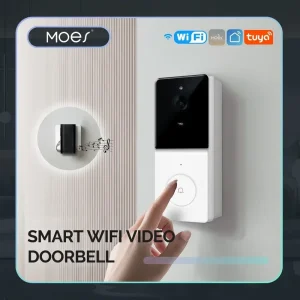 Smart WiFi Video Doorbell Camera with 2-Way Audio Intercom Night Vision Home Security