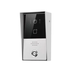 Smart WiFi Video Doorbell Intercom System with TCP/IP, RFID Card, App Unlock, and Night Vision for Home Security