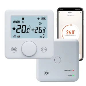 Smart Wifi Gas Electric Boiler Heating Thermostat for Mall Hospital Room Construction Heater