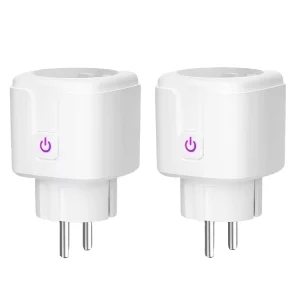 Smart Wifi Socket 10A EU Standard Mini Outlet Wifi Smart Plug Voice Control+Time Support with Alexa,Google