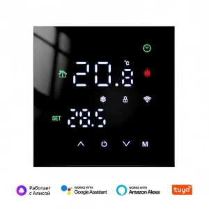 Smart Wifi Thermostat for Electric Floor Heating Modern Design Programmable Room Thermostat