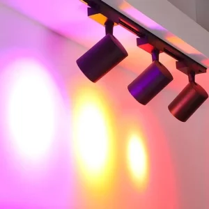 Smart Wifi Zigbee BT 10W 20W 30W RGB RGBW WRGB Tunable White LED Track Light Modern European Home Spot Light