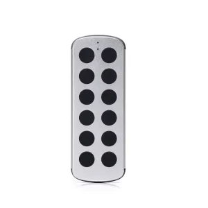 Smart Wireless Controller 2.4G/433MHZ 12-Keys Aluminum Alloy Remote Control 12 Buttons RF Remote Control 315MHz