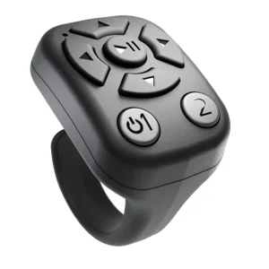 Smart Wireless Finger Ring Remote Controller with Rolling Code & Automatic Function 30m Range Selfie Page Turning