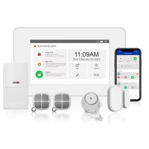 Smart Wireless Home Alarm GSM Security Burglar Alarm System with Motion Detector Anti theft WiFi GSM Home Alarm System