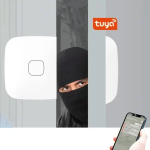Smart Wireless Security Window and Magnetic Door Alarm WiFi Sensor for Anti Theft Alarm