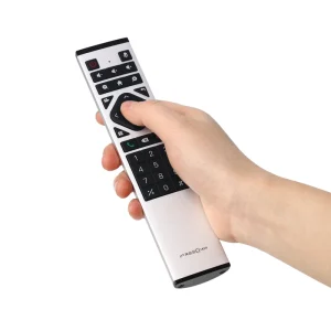 Smart Wireless Silver Black 32 Buttons Remote Control Suitable for TV Set Top Box Controller OEM ODM Custom Available