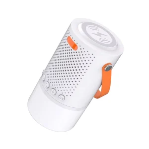 Smart Wireless Speaker With Multi Speaker Link Synchronized Lights 15W Home Outdoor Audio System for Party Camping