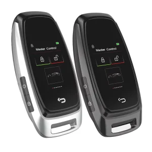 Smart for GPS Key Bag Finder CF920 with Tracker Aluminum Alloy 4 Buttons Anti Loss Locator Black Silver 1 Year Warranty