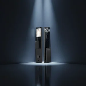 Smart lock high definition 500 large fisheye (lens) Shengjie system zinc alloy electroplating Dingding Smart APP