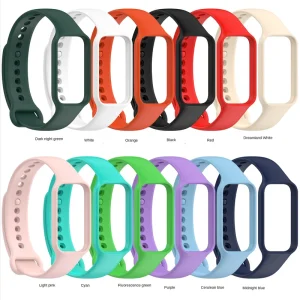 Smartwatch Elastic Breathable Silicone Fashion Watch Case Strap for Redmi Band 2 Active Expandable Clasp
